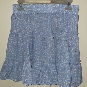 Princess Polly Blue Skirt